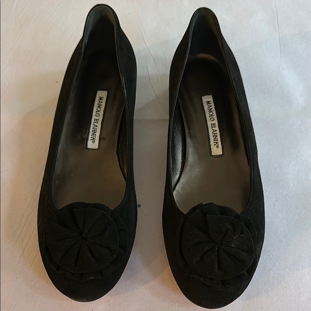 Manolo Blahnik Black Women's Shoes